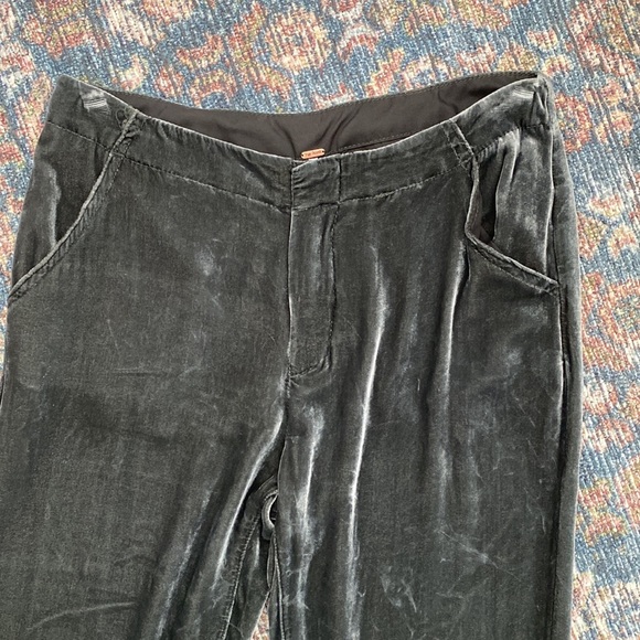 Free People Velvet Trousers - Picture 2 of 5